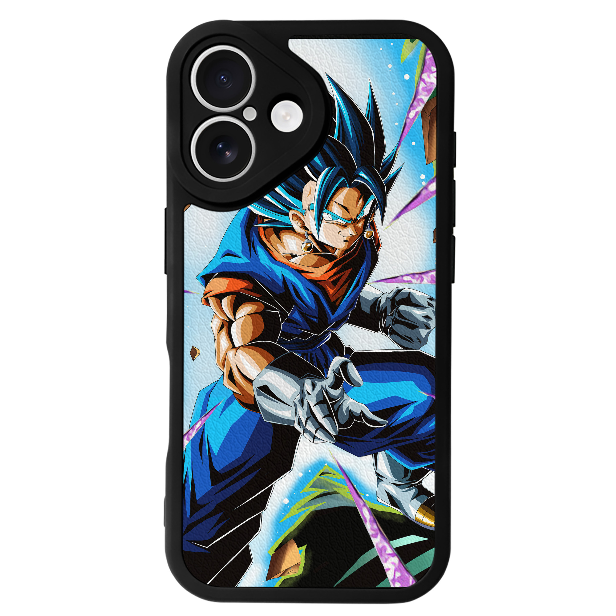 （画像用） ドラゴンボール DRAGON BALL 【iPhone 16シリーズ対応】シリコンスマホケース（レザー調） 材質：シリコン